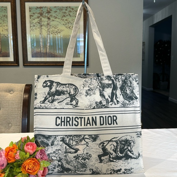 Dior Handbags - New Dior VIP Diorivera Canvas Tote bag